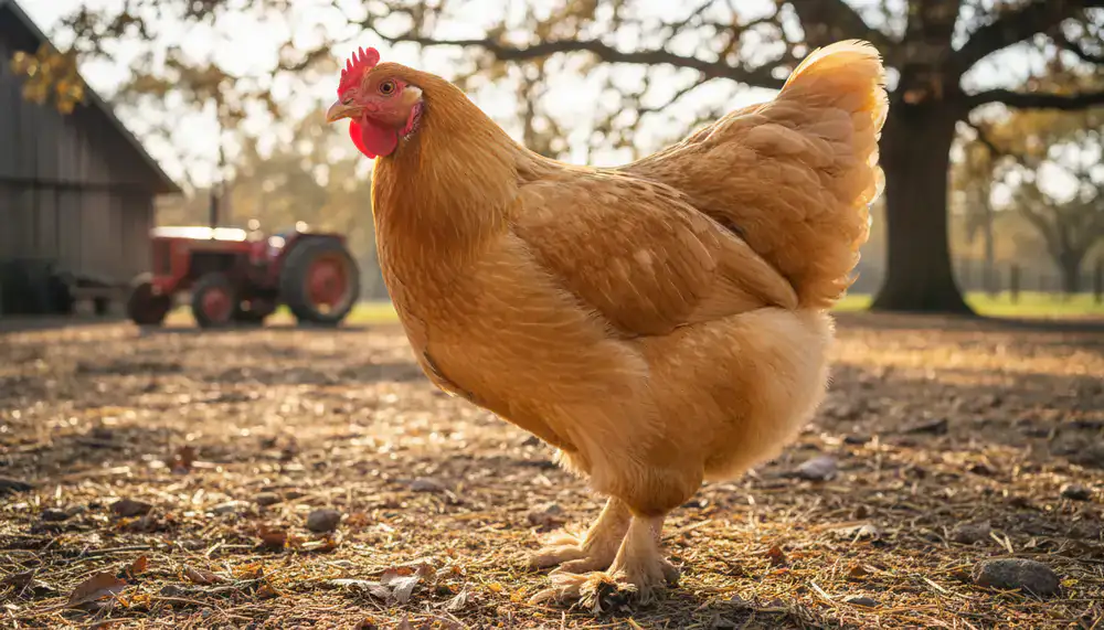 Olbrzymia kura Brahma